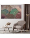 Paintings for living room triptych - Orient fans | FEEBY