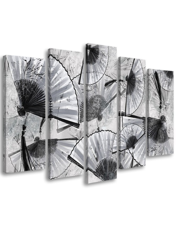 Bild auf Leinwand - Japanische Fans | Feeby