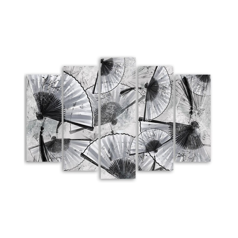 Bild auf Leinwand - Japanische Fans | Feeby