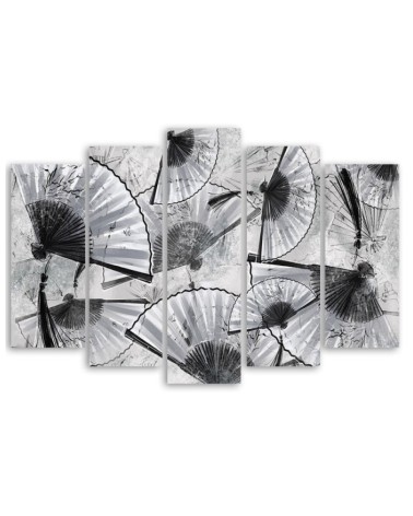 Bild auf Leinwand - Japanische Fans | Feeby