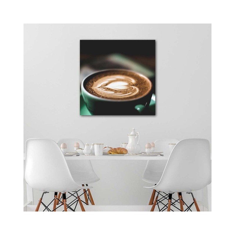 Leinwandbild - Kaffee Tasse | Feeby