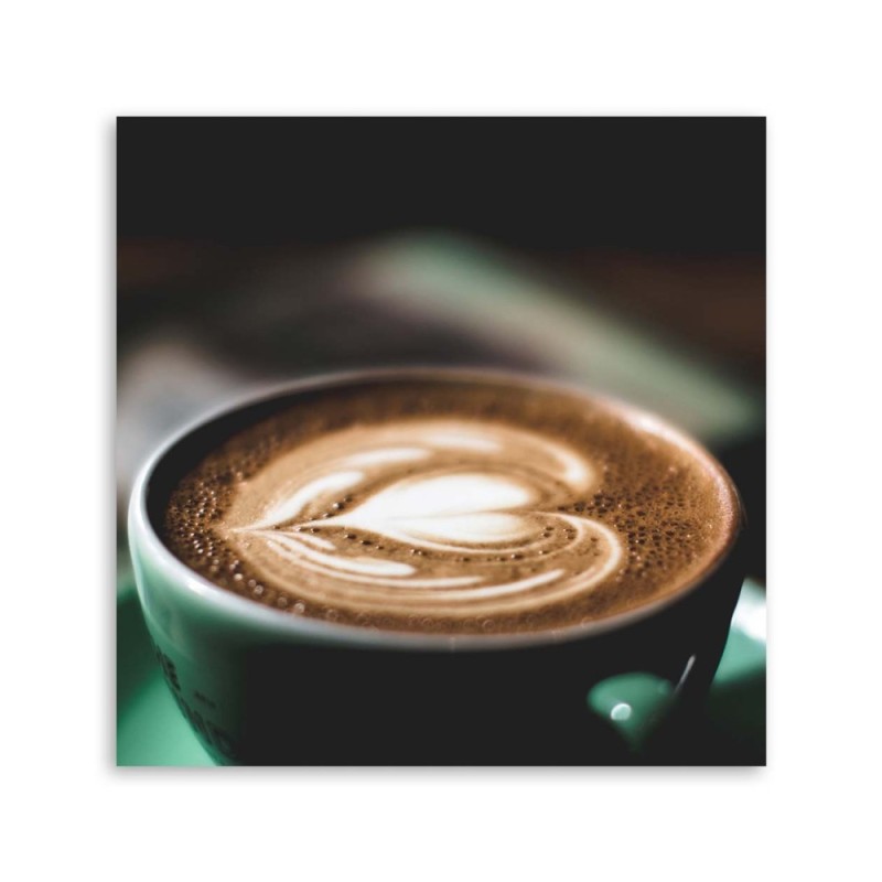 Leinwandbild - Kaffee Tasse | Feeby