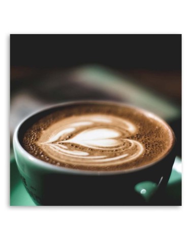 Leinwandbild - Kaffee Tasse | Feeby