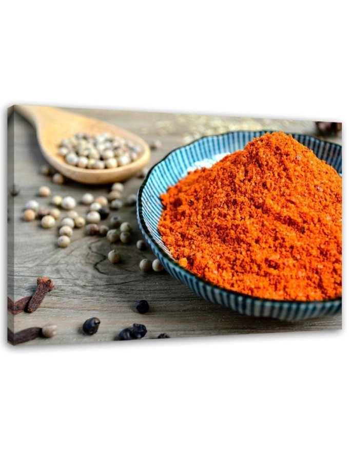 Leinwandbild - Gewürze und Kräuter | Feeby