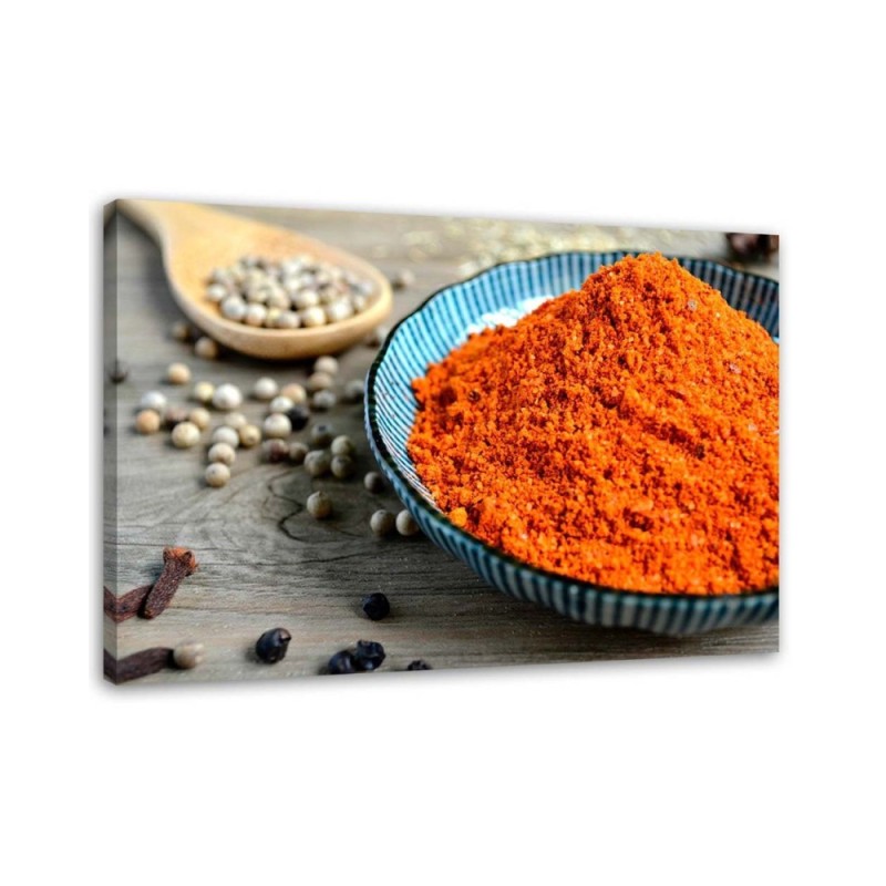 Leinwandbild - Gewürze und Kräuter | Feeby