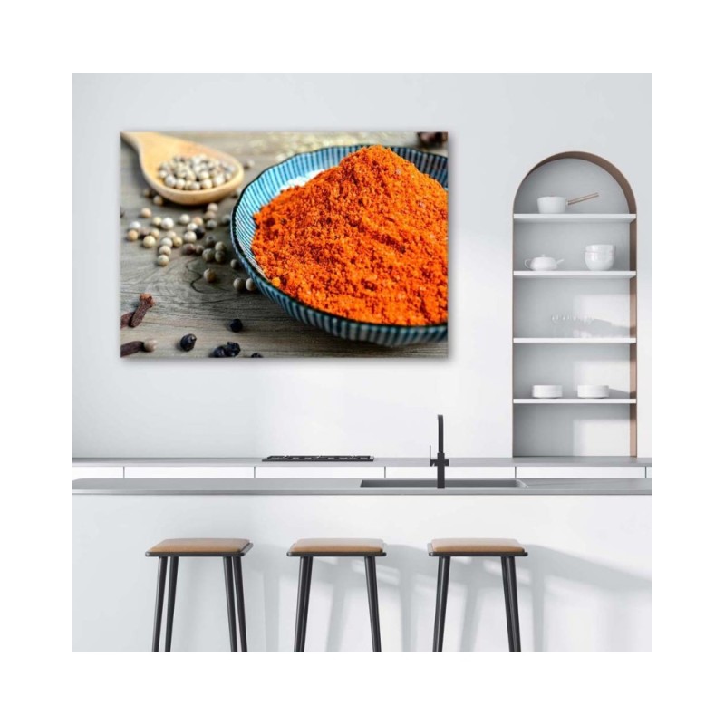 Leinwandbild - Gewürze und Kräuter | Feeby