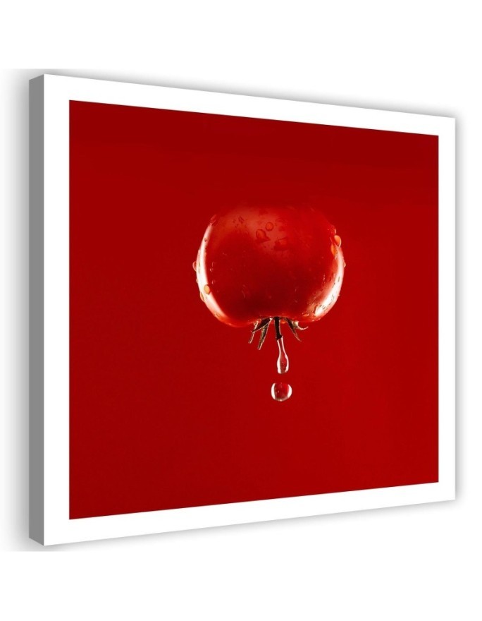 Dekoratives Leinwandbild - Tomate Gemüse | Feeby