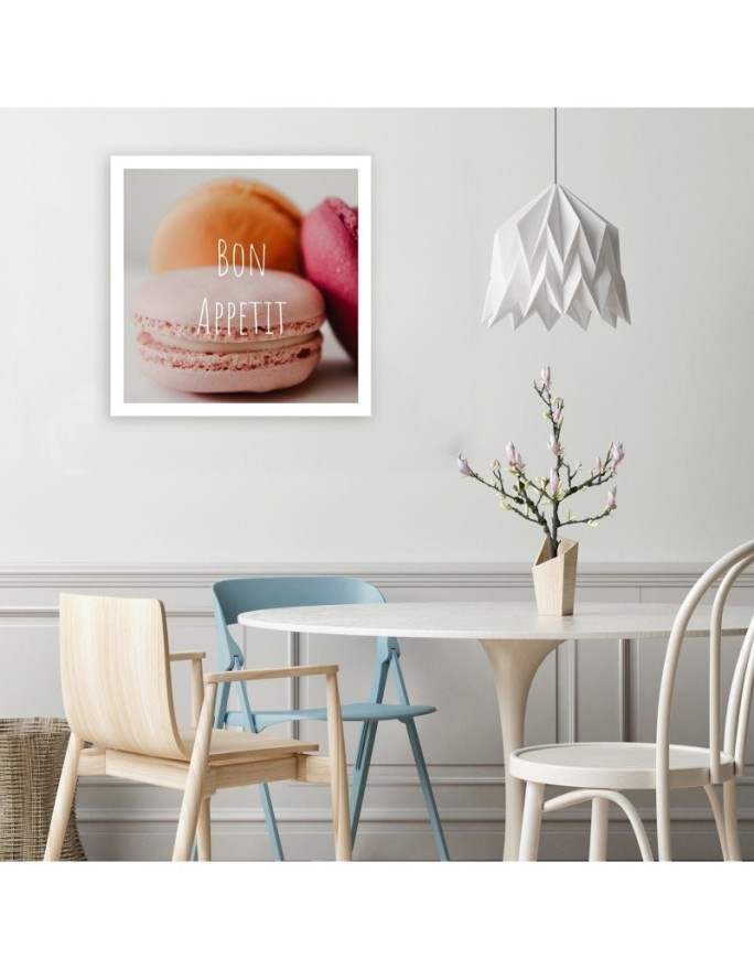 Eleganckie obrazy canvas - Makaroniki Bon Apetit do kuchni | FEEBY