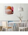 Eleganckie obrazy canvas - Makaroniki Bon Apetit do kuchni | FEEBY
