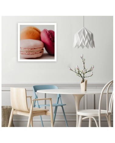 Leinwanddruck - Bunte Macarons | Feeby