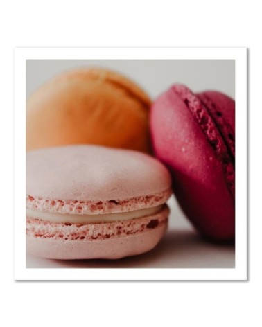Leinwanddruck - Bunte Macarons | Feeby