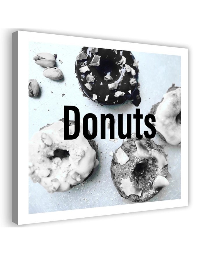 Bild auf Leinwand - Donuts Kuchen | Feeby