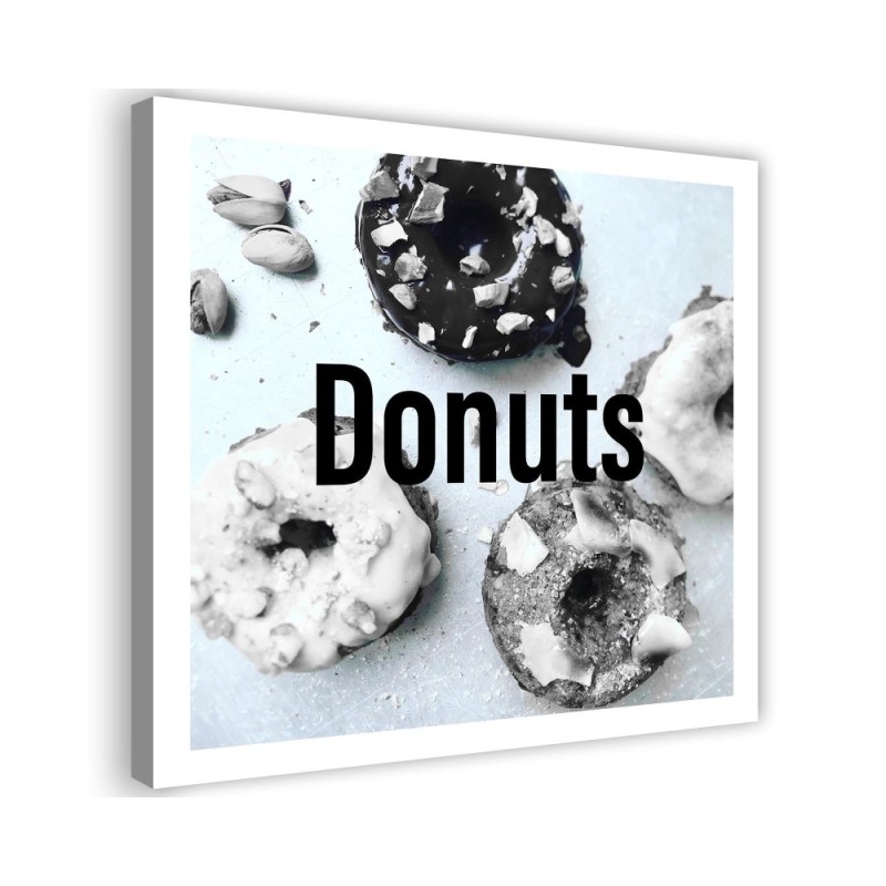 Bild auf Leinwand - Donuts Kuchen | Feeby