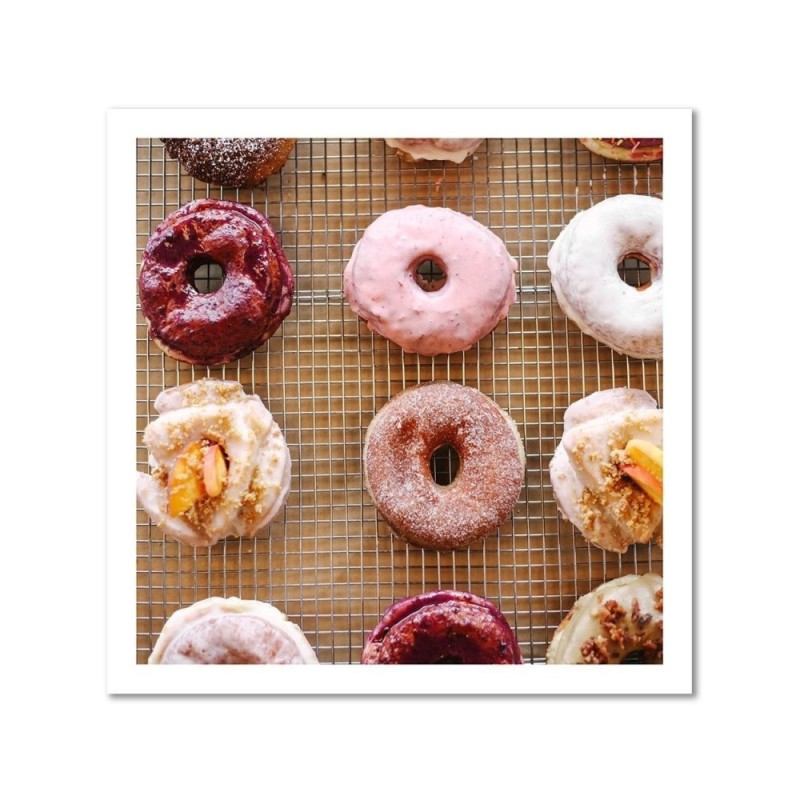 Leinwandbild modern - Leckere Donuts | Feeby