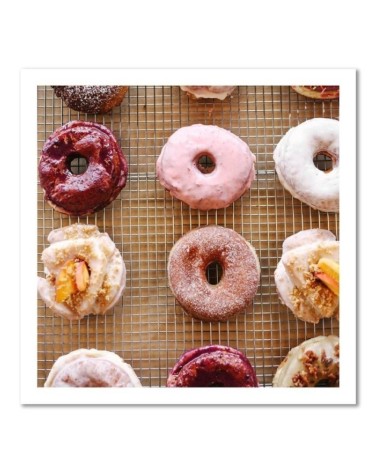 Leinwandbild modern - Leckere Donuts | Feeby