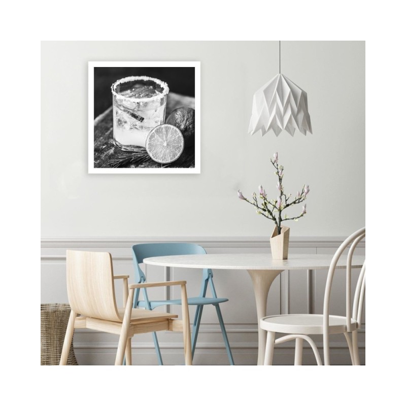 Leinwandbild - Getränk mit Zitrone | Feeby