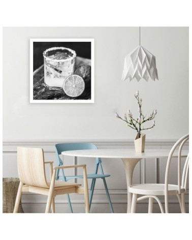 Leinwandbild - Getränk mit Zitrone | Feeby