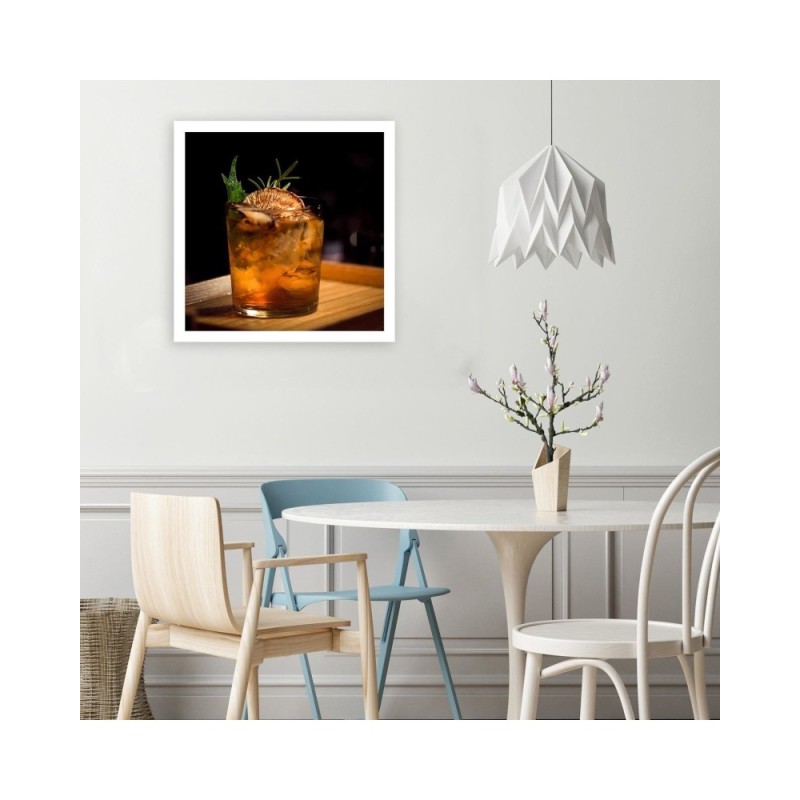 Wandbild für Wohnzimmer - Trinkglas | Feeby