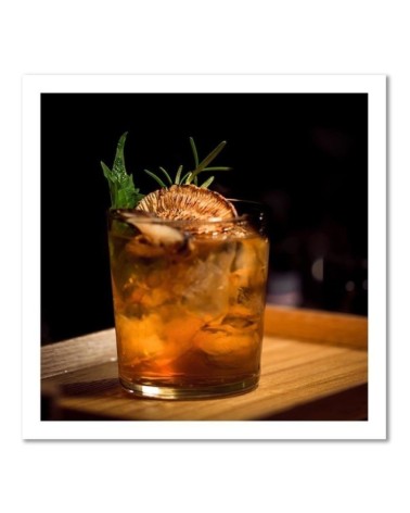 Wandbild für Wohnzimmer - Trinkglas | Feeby