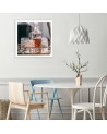Obraz canvas do kuchni nowoczesny - Whisky karafka szklanki | FEEBY