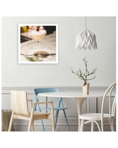 Leinwandbild - Getränk mit einer Kirsche | Feeby