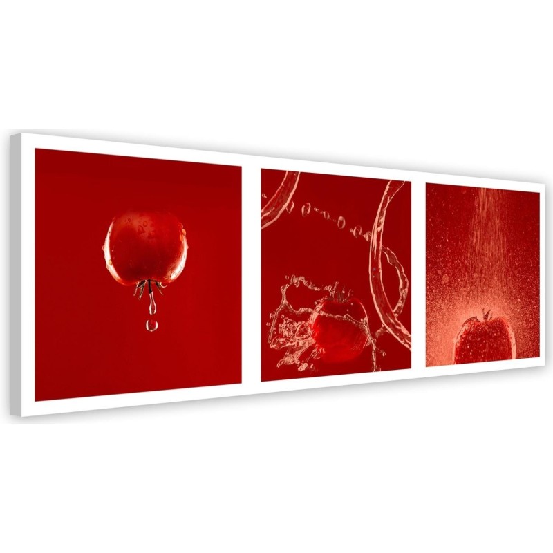 Stylish Canvas prints for the kitchen - Tomatoes water vegetables | FEEBY