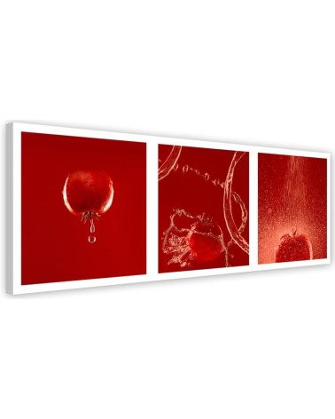 Stylish Canvas prints for the kitchen - Tomatoes water vegetables | FEEBY