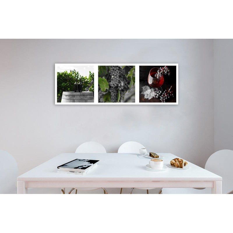 Leinwandbild - Obst Weinberg | Feeby