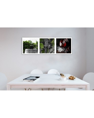 Leinwandbild - Obst Weinberg | Feeby