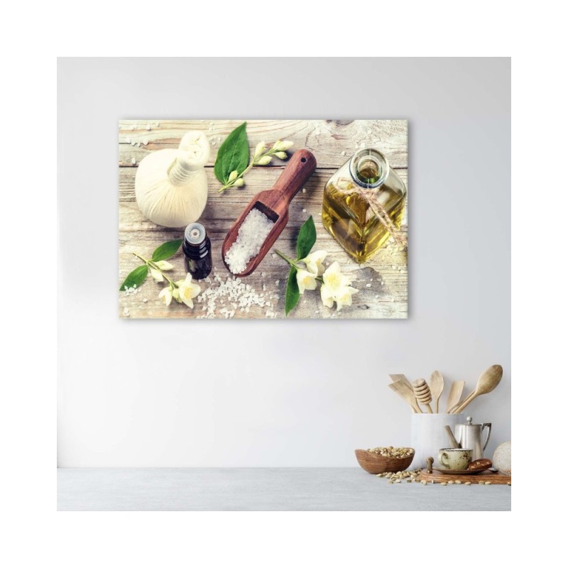 Leinwandbild modern - Gewürze in der Küche | Feeby
