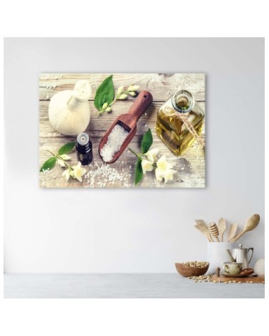 Leinwandbild modern - Gewürze in der Küche | Feeby