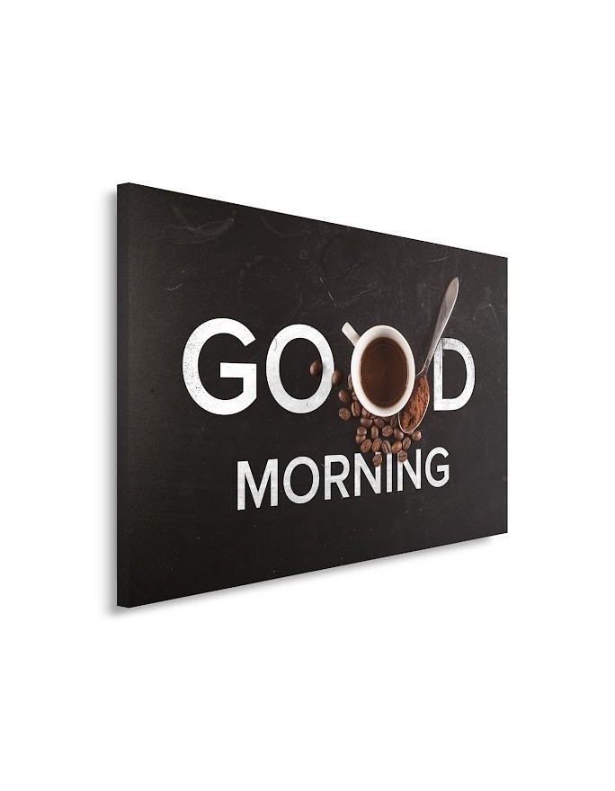 Modernes Wandbild - Guten Morgen Kaffe | Feeby