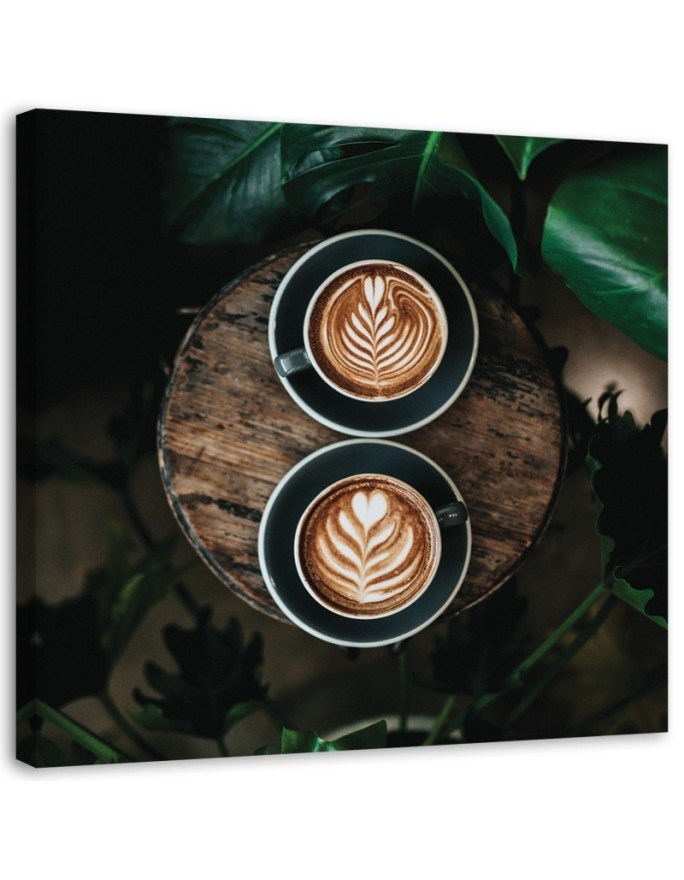 Obraz nowoczesny - Kawa latte do kuchni | FEEBY