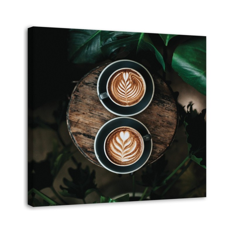 Bild auf Leinwand - Kaffee-Latte | Feeby