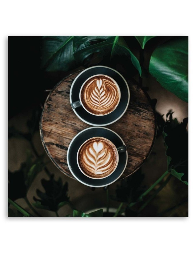 Obraz nowoczesny - Kawa latte do kuchni | FEEBY