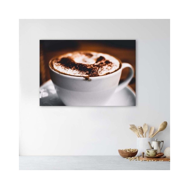 Modernes Wandbild - Kaffee mit Streuseln | Feeby