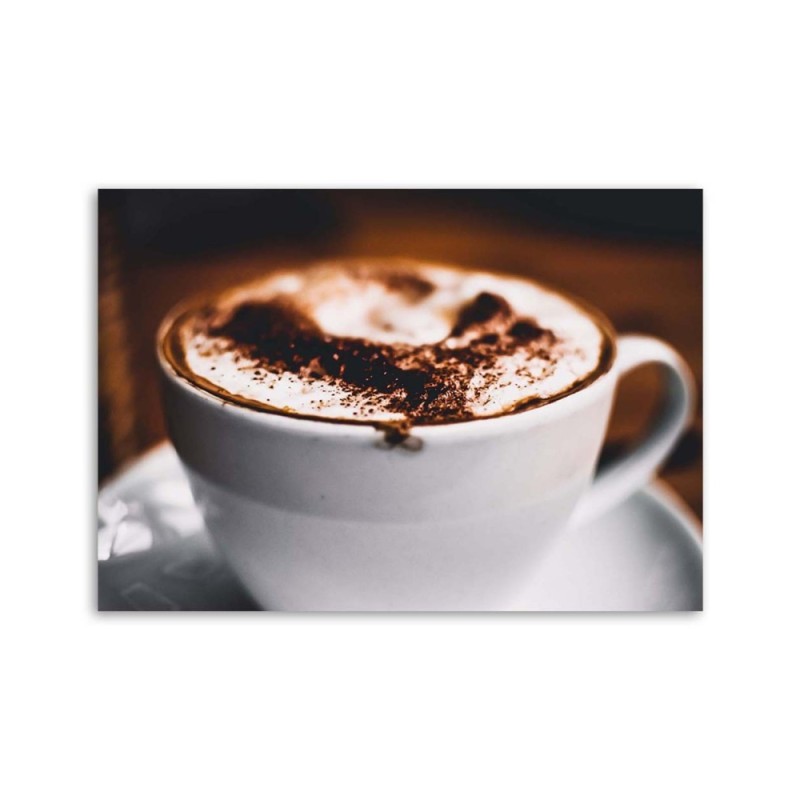 Modernes Wandbild - Kaffee mit Streuseln | Feeby