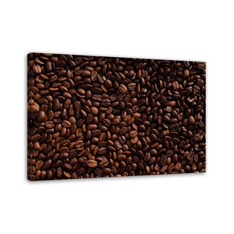 Dekoratives Leinwandbild - Kaffeebohnen | Feeby