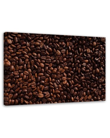 Dekoratives Leinwandbild - Kaffeebohnen | Feeby