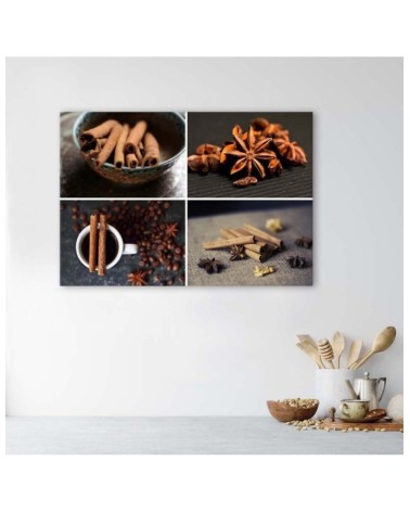 Bild auf Leinwand - Zimt zur Dekoration | Feeby
