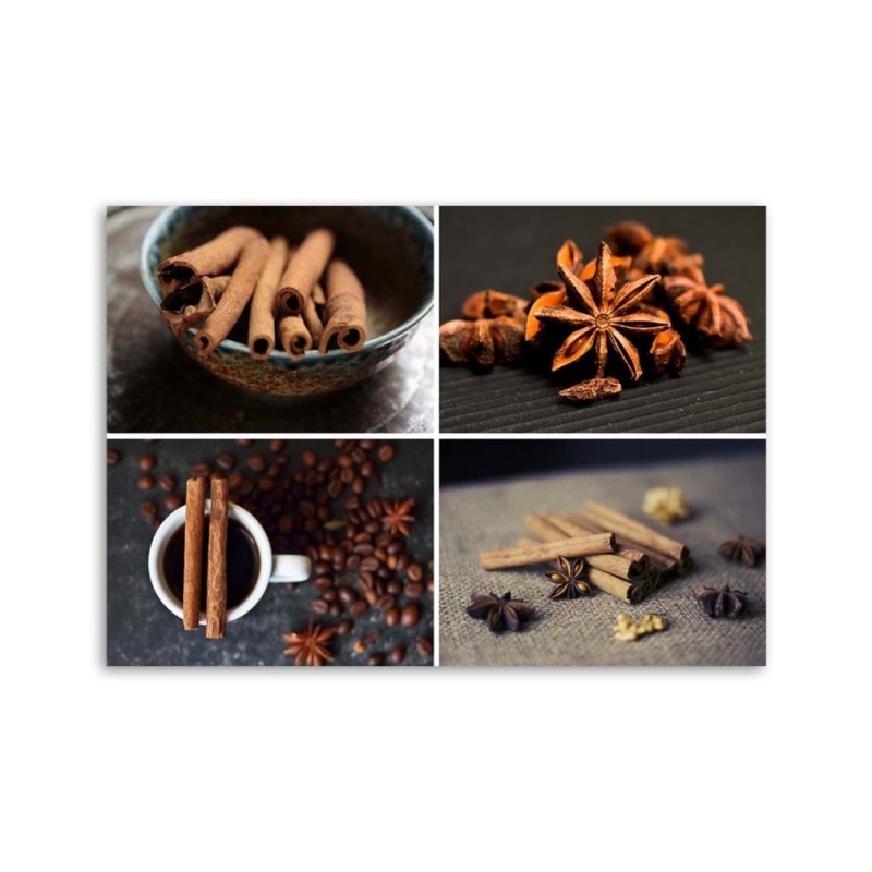 Bild auf Leinwand - Zimt zur Dekoration | Feeby