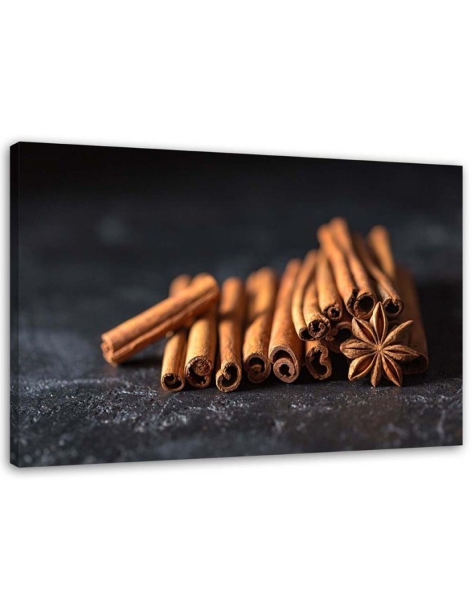 Wandbild für Wohnzimmer - Küche - Zimt | Feeby