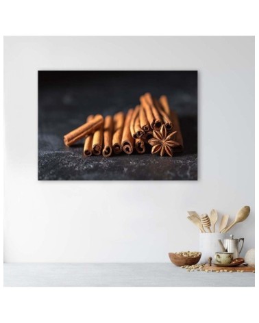 Wandbild für Wohnzimmer - Küche - Zimt | Feeby