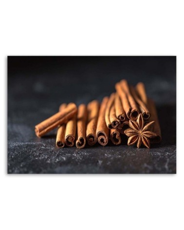 Wandbild für Wohnzimmer - Küche - Zimt | Feeby