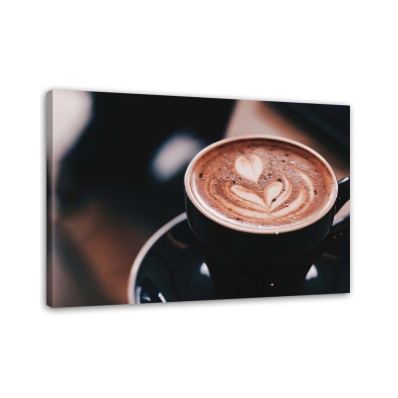 Leinwandbild - Kaffee-Dekoration | Feeby