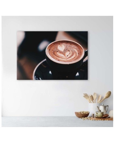 Leinwandbild - Kaffee-Dekoration | Feeby