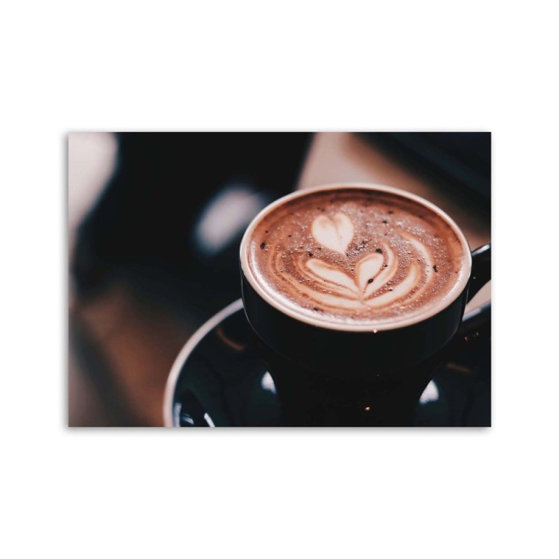 Leinwandbild - Kaffee-Dekoration | Feeby