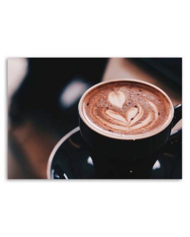 Leinwandbild - Kaffee-Dekoration | Feeby