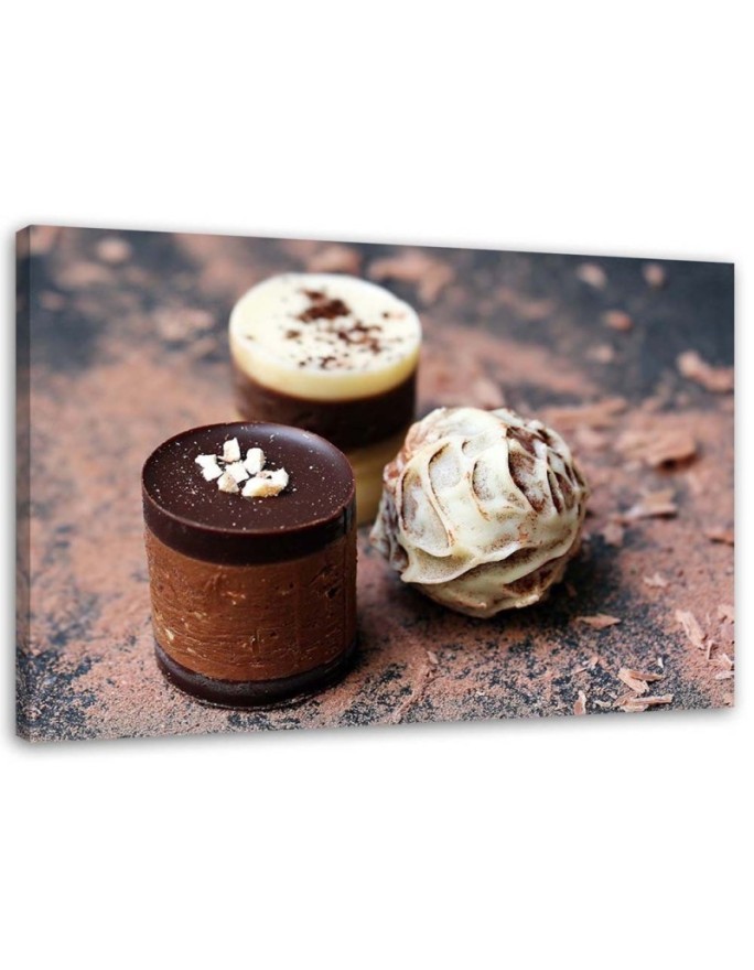 Bild auf Leinwand - Kaffee-Bonbons | Feeby