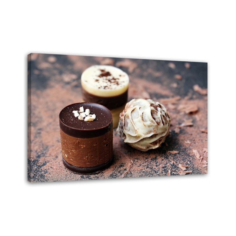 Bild auf Leinwand - Kaffee-Bonbons | Feeby